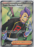 Team Rocket's Petrel 226/182 SV10: Destined Rivals Pokemon NM English
