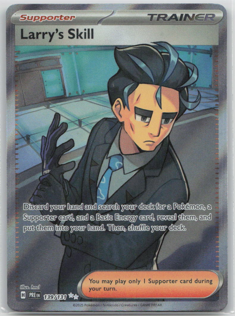 Larry's Skill 139/131 SV: Prismatic Evolutions Pokemon NM English
