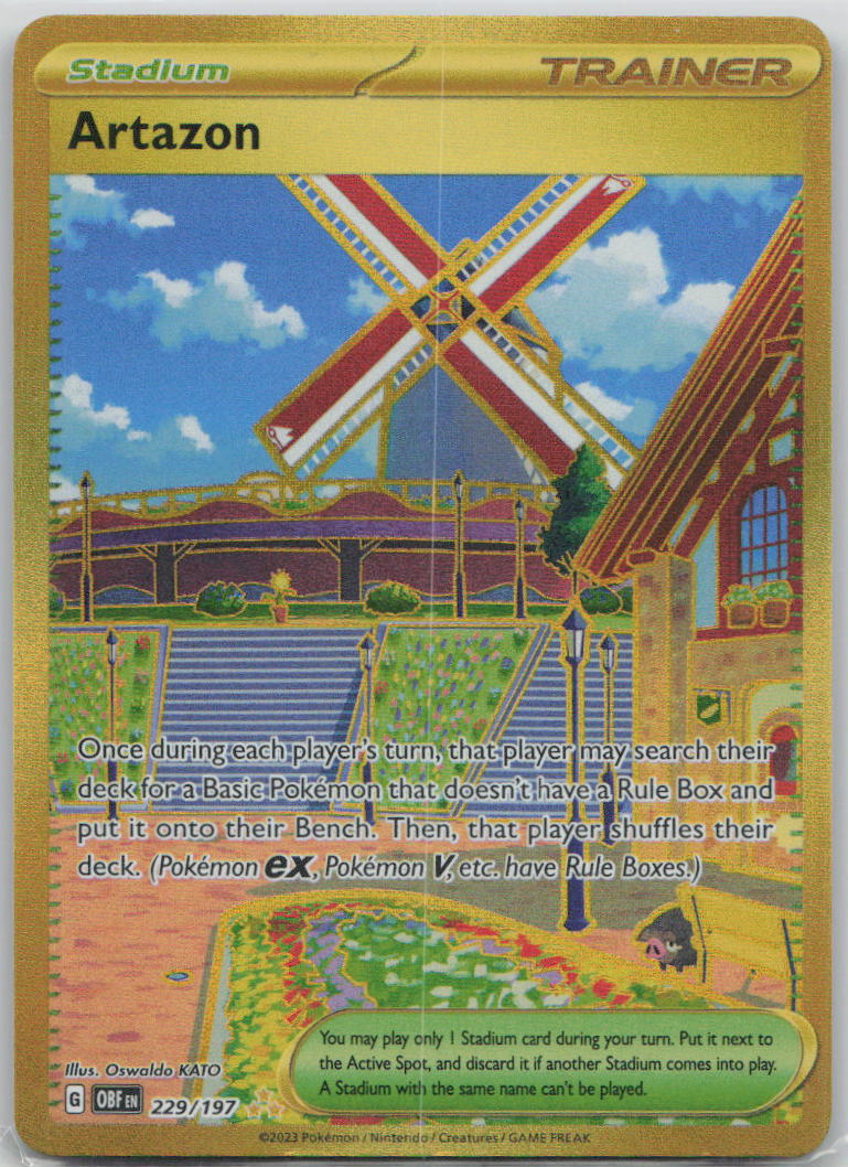 Artazon 229/197 SV03: Obsidian Flames Pokemon NM English