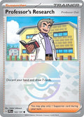 Professor's Research [Professor Oak] (Poke Ball Pattern) 122/131 SV: Prismatic Evolutions Pokemon NM English